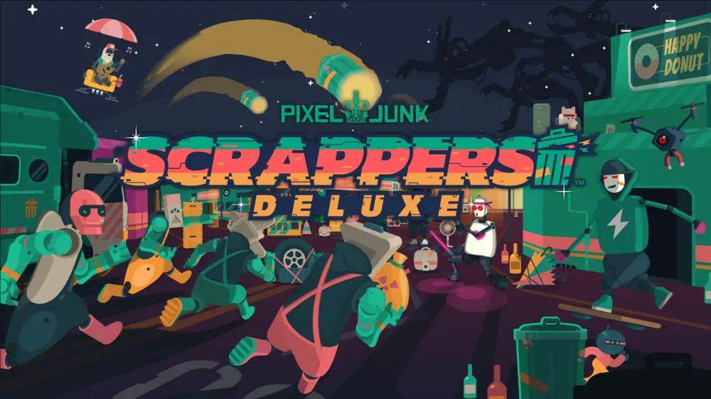 图片[1]-像素垃圾：回收者豪华版|PixelJunk: Scrappers Deluxe中文【switch游戏】下载-电玩联盟