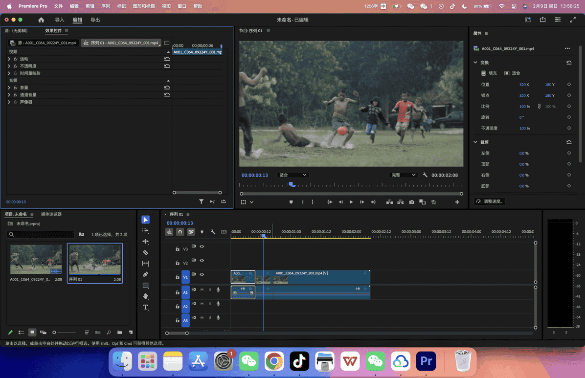 Premiere Pro2018-2022MAC版软件夸克网盘下载