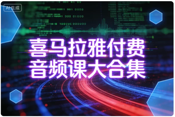 喜马拉雅付费音频课大合集（13个大类）-电玩联盟